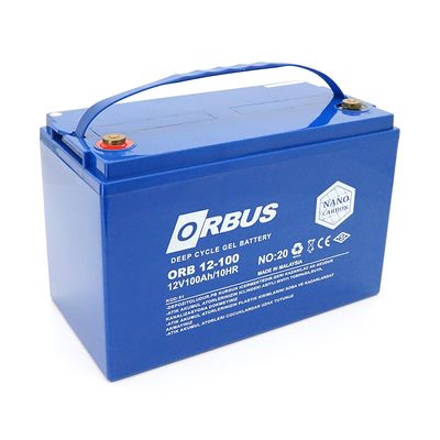 Аккумуляторная батарея ORBUS CG12100 GEL 12V 100 Ah (330 x 171 x 214) 30kg Q1/48 CG12100 фото