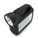 Переносний ліхтар GD-101+ Solar, 1+1 режим, вбудований акум, 3 лампочки 3W, USB вихід, Black, Box GD-101 фото 6