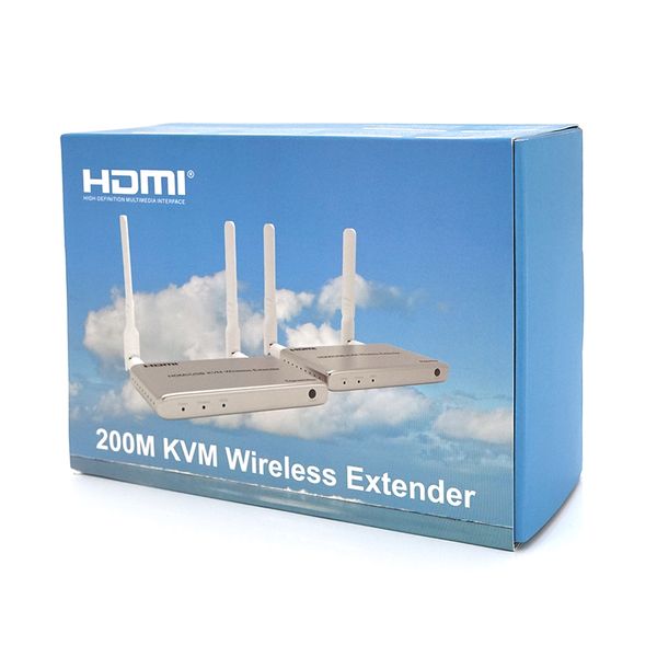 Одноканальний активний подовжувач HDMI + USB сигналу WIFI. Дальність передачі: до 200 м, 1080P YT31652 фото