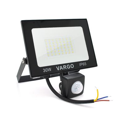 Прожектор LED c датчиком руху Vg-30W, IP65, 6500K, 2700Лм. Box Vg-30W фото
