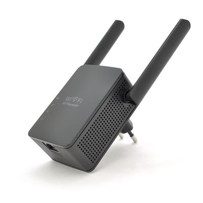 Підсилювач WiFi сигналу з 2-ма вбудованими антенами LV-WR13, живлення 220V, 300Mbps, IEEE 802.11b / g / n, 2.4-2.4835GHz, BOX LV-WR13 фото