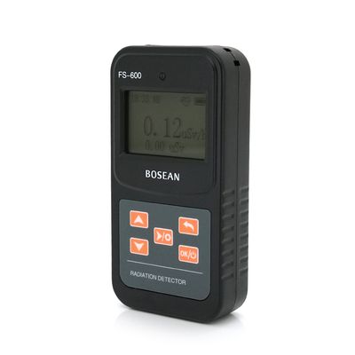Дозиметр-радіометр Bosean FS-600, лічильник Гейгера, вимірювач побутової радіації з акумулятором, Black FS-600 фото