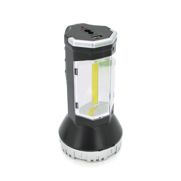 Ліхтарик ручний T-50, 1+1 режим, вбудований акум, USB вихід, Box T-50 фото
