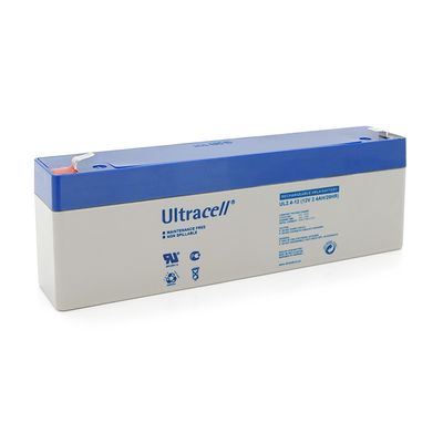 Акумуляторна батарея Ultracell UL2.4-12 AGM 12V 2,4Ah (178 x 35 x 60) White Q20 UL2.4-12 фото