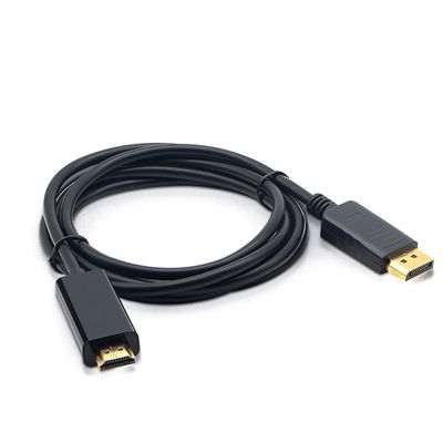 Конвертер Display Port (тато) на HDMI (тато) 1.8m (пакет) YT-DP(M)/HDMI(M)-1.8m фото