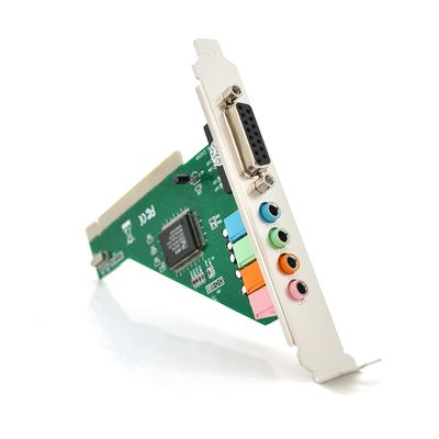 Звукова карта PCI - 4CH (c-media 8738), 3D 4.1, Windows 98 / Windows2000 / XP / NT win7 32/64, BOX YT-SC-PCI - 4CH фото
