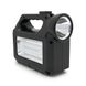 Переносний ліхтар GD-8017+ Solar, 1+1 режим, вбудований акум, 3 лампочки 3W, USB вихід, Black, Box GD-8017 фото 4