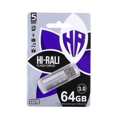 USB флеш-накопичувач 3.0 Hi-Rali Corsair 64gb ЦУ-00039359 фото