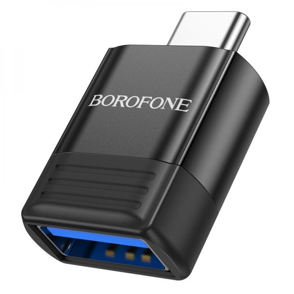 Перехідник Borofone BV18 Type-C male to USB female USB3.0 ЦУ-00040905 фото