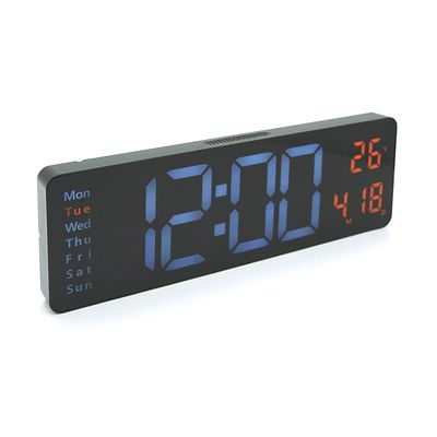Настінний годинник CLC-1205, з календарем та термометром, White, Box CLC-1205W фото