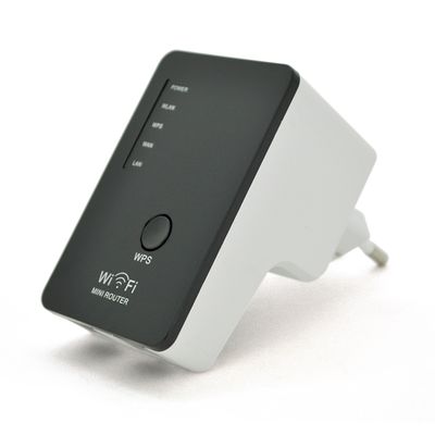 Підсилювач WiFi сигналу з вбудованою антеною LV-WR02В, живлення 220V, 300Mbps, IEEE 802.11b / g / n, 2.4GHz, BOX LV-WR02В фото