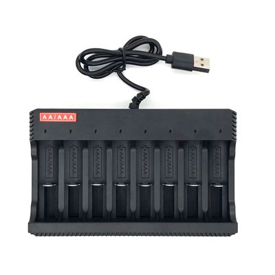 Зарядное устройство MS-ZD8, 8 каналов, АА/ААА, 1.2V/1600mAh, питание от USB MS-ZD8 фото