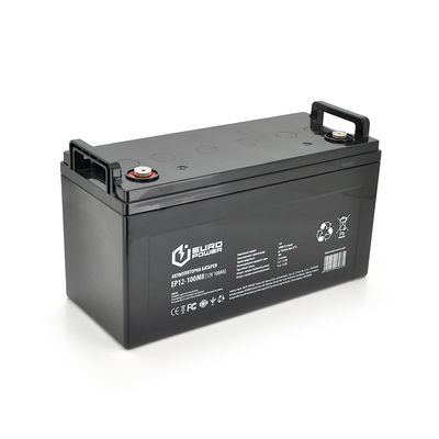 Акумуляторна батарея EUROPOWER AGM EP12-100M8 12 V 100 Ah (329 х 172 х 218) Black Q1 EP12-100M8 фото
