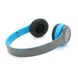Бездротові навушники Bluetooth P47 Led, Blue/Silver P47/BeS фото 3