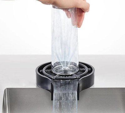 Ополаскиватель для стаканов чашек кружек бокалов ринзер цвет черный Art-NN2514 фото