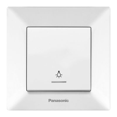 Кнопка Panasonic Arkedia Slim дзвінка, біла WNTC00192WH-UA фото