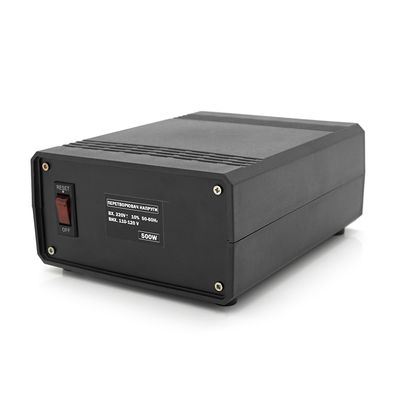 Перетворювач напруги понижуючий MERLION PN-500, Input 220 V/Output 110V, 500W, трансформаторний PN-500 фото