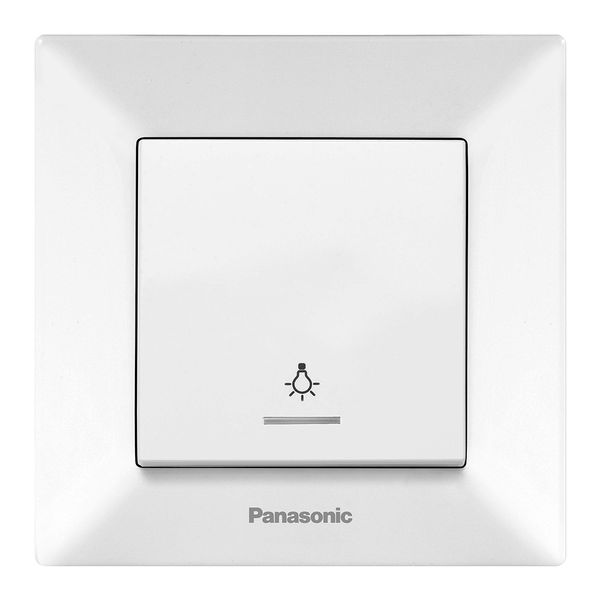 Кнопка вызова Panasonic Arkedia Slim, белая WNTC00192WH-UA фото