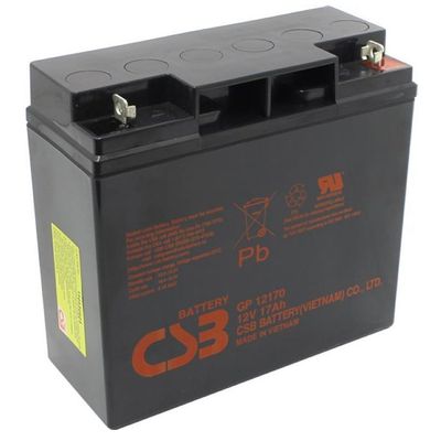 Аккумуляторная батарея CSB GP12170B1, 12V 17Ah (181х77х167мм) Q4/96 GP12170B1 фото