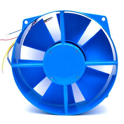 Кулер для охлаждения серверных БП 200FZY2-D DC sleeve fan 3pin под пайку - 200*210*71мм, 220V/0,3A, 2600об/мин, 65W, Blue 200FZY2-D фото