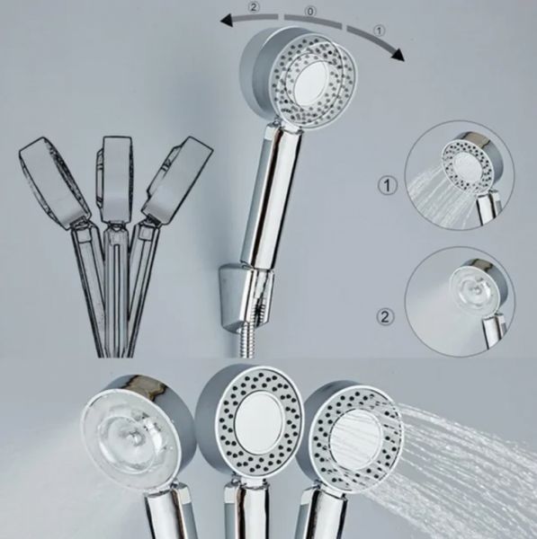 Двусторонняя душевая насадка Multifunctional Faucet, 3 режима полива Art-4440291 фото