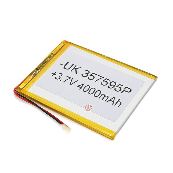 Литий-полимерный аккумулятор 4*75*95mm (Li-ion 3.7В 4000мА·ч) 047595 фото