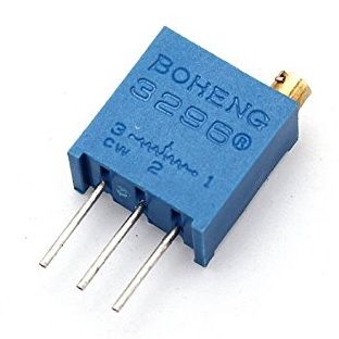 Резистор подстроечный BAOTER 3296W-1-103LF, 10 кОм, 50 шутк в упаковке, цена за штуку 3296W-1-103LF фото