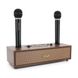 Колонка Kisonli G102 Bluetooth 5.3,Two microphone, 2х8W, 1800mAh, USB/TF/BT/AUX, DC: 5V, BOX, Brown, Q8 G102Br фото 1