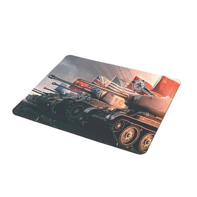 Коврик 180*220 тканевой World of Tanks, толщина 3 мм, цвет Grey, Пакет YT-WOT/1822 фото