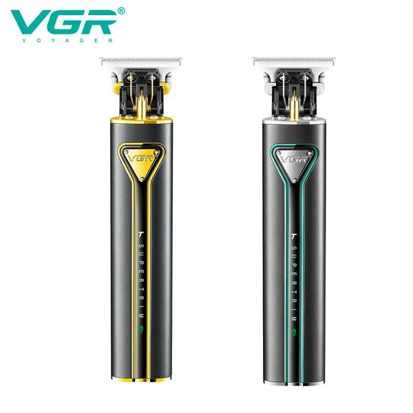 Триммер мужской для бороды и стрижки на аккумуляторе VGR V-009 нержавеющий Art-VGRV009 фото
