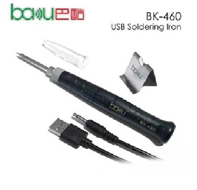 Електричний паяльник від USB порту, BAКKU BK-460 8W, Blister-box BK-460 фото