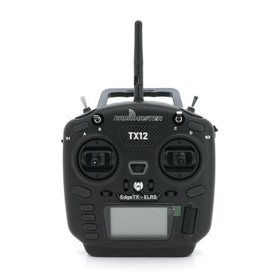 Пульт радіокерування RadioMaster TX12 MKII ELRS EdgeTX, до 16 каналов, USB/Micro SD, розмір 170x159x108мм, вага 363г TX12-ELRS фото