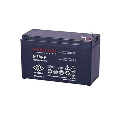 Аккумуляторная батарея AGM MAKELSAN 6-FM-9, Black Case, 12V 9.0Ah ( 151 х 65 х 94 (100) ) Q5 6-FM-9 фото