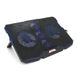 Підставка під ноутбук IceCoorel A2, 10-15.6", 2*140мм + 3*70мм 1400±10% RPM, корпус пластик, 2xUSB 2.0, 410x290x26mm, Blue, Box, Q20 A2 фото 1