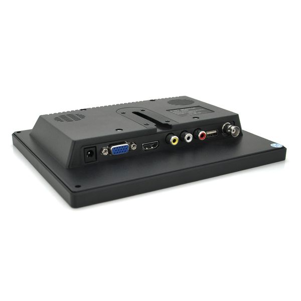 Монитор для видеонаблюдения TFT 8" 1024*768 (HDMI+VGA+BNC+AV), угол обзора 360°, IPS, DC: 12V/1A, BOX H8008 фото