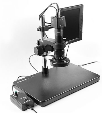 Відеомікроскоп з монітором BAKKU BA-002 (підсвічування люмінесцентна, фокус 30-180 мм, Box BA-002 фото