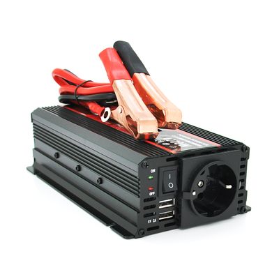 Инвертор напряжения KY-M4000, 550W, 12/220V, Line-Interactive, LCD, 1 Shuko, 2 USB выход, прикуриватель, Box, Q20 KY-M4000 фото
