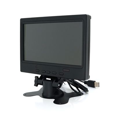 Автомобильный ЖК-монитор 7"(16:9) панель IPS, AV/VGA/HDMI разъемы + touchscreen, 1024*600ips, 12-24V, BOX N70-A06IPSTCH фото