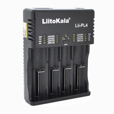 ЗП універсальний Liitokala Lii-PL4, 4 канали, LCD дисплей, підтримує Li-ion, Ni-MH і Ni-Cd AA (R6), ААA (R03), AAAA, С (R14) Lii-PL4 фото