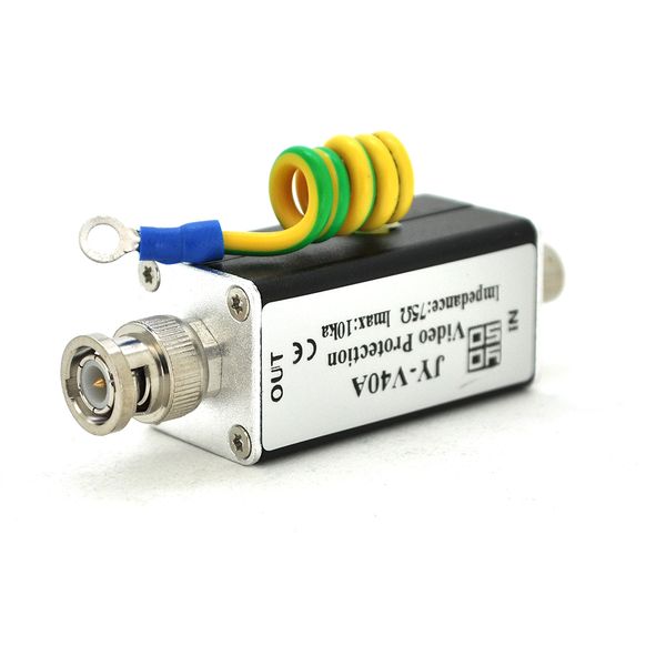 Грозозащита для видеооборудования с коаксиальным кабелем (Video Lightning) JY-V40A фото