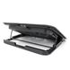 Підставка під ноутбук IceCoorel A9, 10-15.6", 6*60мм 2500±10% RPM, корпус пластик+алюміній, 2xUSB 2.0, 353x255x32mm, Black, Box, Q20 A9 фото 2