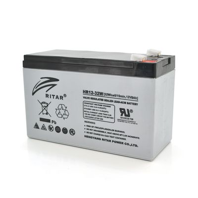 Аккумуляторная батарея MERLION HR1232W, 12V 9,5Ah ( 151 х 65 х 94 (100) )Q10/420 HR1232W фото
