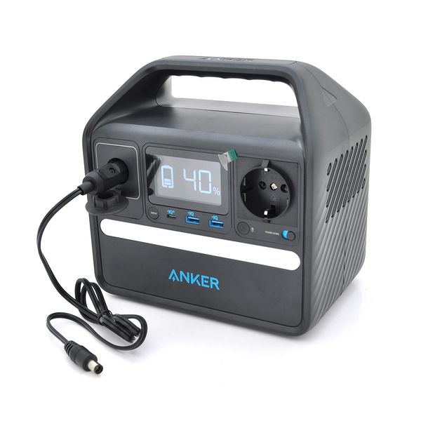 Портативне джерело живлення Anker Power House 521, ємність 256W/h, потужність 250Вт (пікова 400Вт), АКБ LiFePO4, 3.7кг, 216*211*144 мм, Q1 Anker521 фото