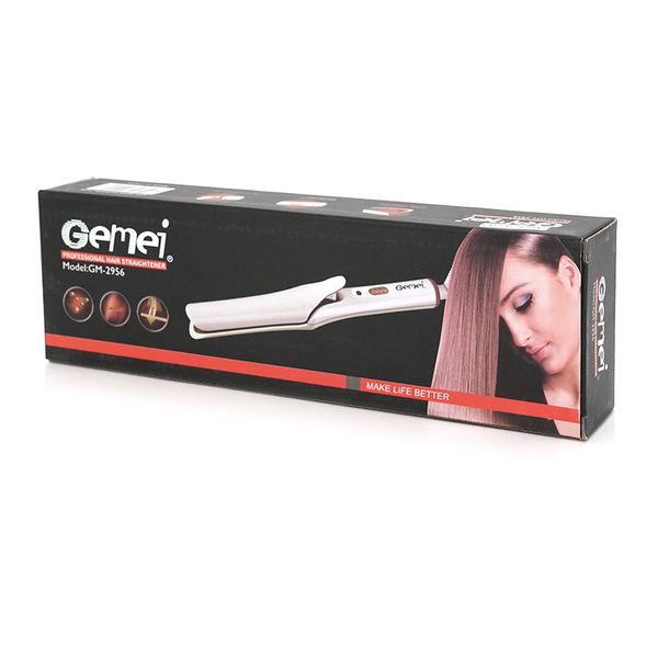 Праска-гофре для волосся Gemei GM-2956, Box GM-2956 фото