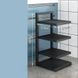 Кухонная полка для хранения кастрюль, 3 уровня Kitchen shelf for storing pots / Полка на кухню для посуды Art-KSF33 фото 4