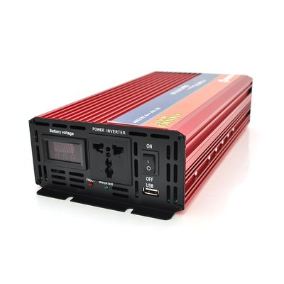 Інвертор напруги NV-4000(2000Вт)+LCD, 12/220V, approximated, 1 універсальна розетка, клем, Box NV-4000+LCD фото