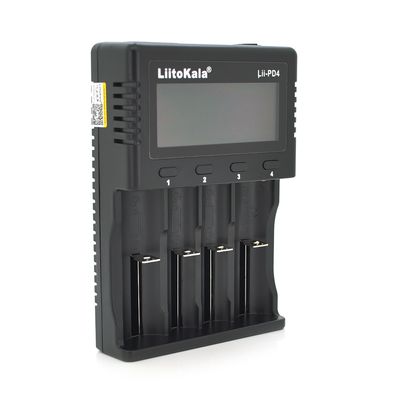 ЗУ универсальное Liitokala PD4, 4 канала,LCD дисплей, поддерживает Li-ion, Ni-MH и Ni-Cd AA (R6), ААA (R03), AAAA, С (R14) Lii-PD4 фото