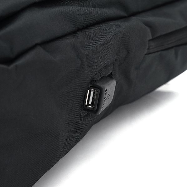 Рюкзак для ноутбука T2 15.6 ", матеріал нейлон, вихід під USB-кабель, чорний, Q50 YT-B15,6"N-BT2 фото