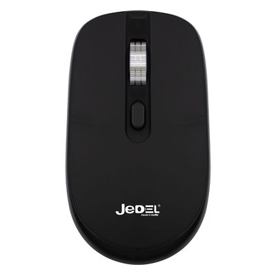 Мышь беспроводная JEDEL WD100, 1200-1600DPI, Black, 2.4GHZ+Bluetooth 5.0, Box WD100 фото