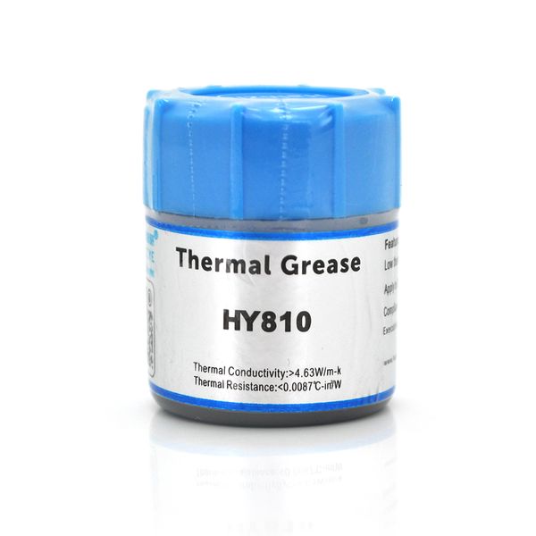 Паста термопровідна HY-810 3g, шприц, Grey,> 4,63W / m-K, 